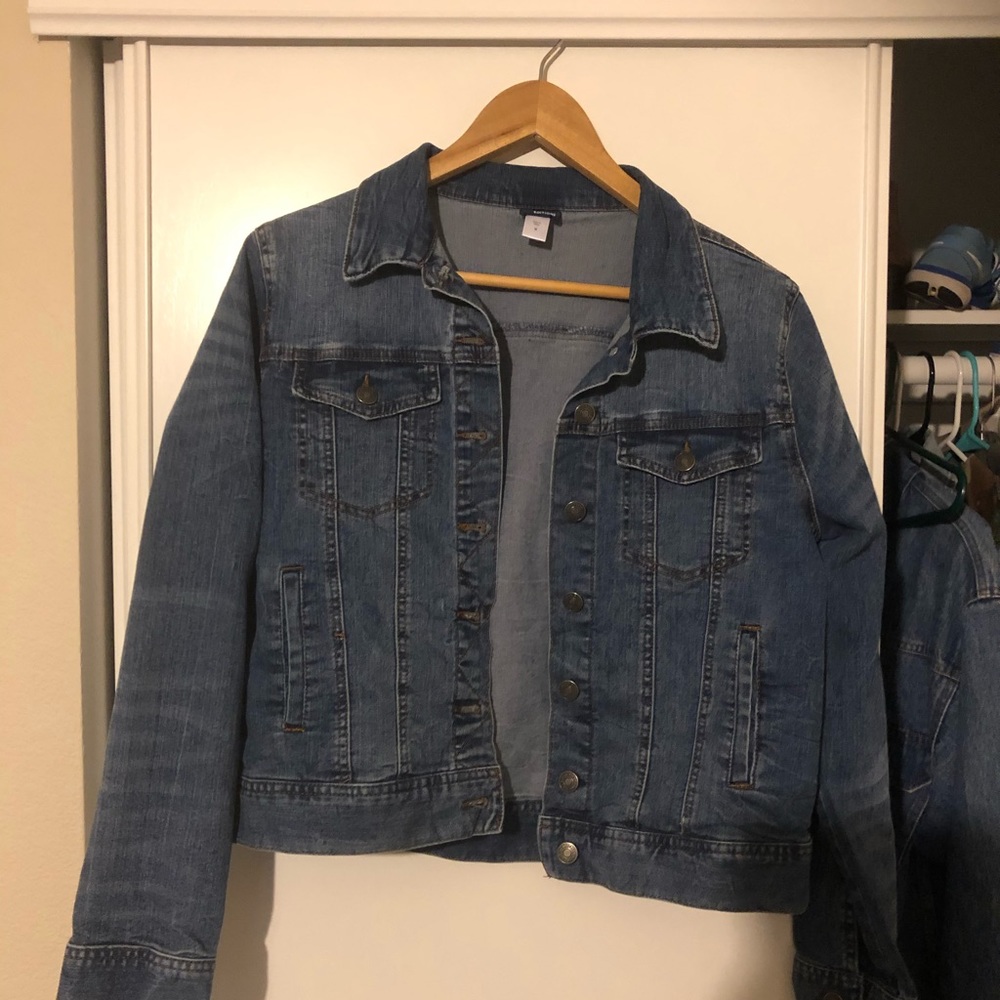 Blue denim jacket